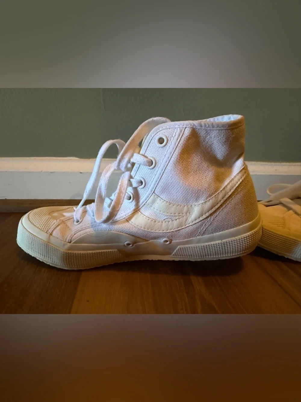 Superga 2795 Cotu Panatta High-Top Sneaker size 7.5